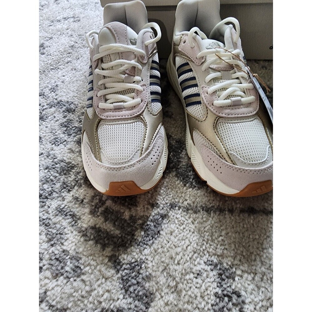 adidas Crazychaos 2000 Running Sz 6.5 Womens Off White Sneakers Athletic Shoes - Picture 5 of 9